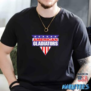 American gladiators shirt Men t shirt men black t shirt