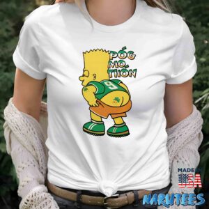 Bart Simpson Pog mo thon shirt