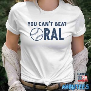 Baseball You cant beat oral shirt Women T Shirt women white t shirt