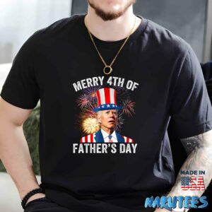 Biden Merry 4th Of Fathers Day Fourth Of July shirt Men t shirt men black t shirt