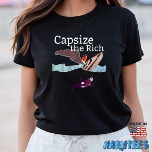 Capsize The Rich shirt Women T Shirt women black t shirt