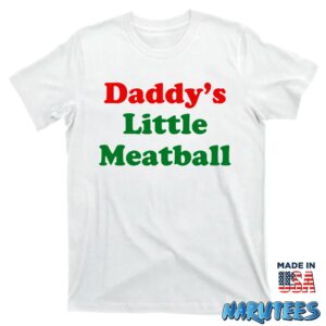 Daddys little meatball shirt T shirt white t shirt new