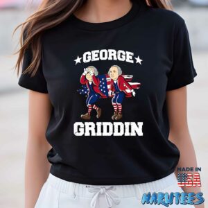 George Washington Griddy George Griddin 4th Of July shirt Women T Shirt women black t shirt