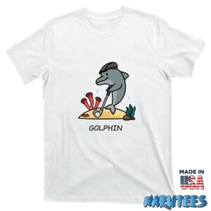 Golphin shirt T shirt white t shirt new