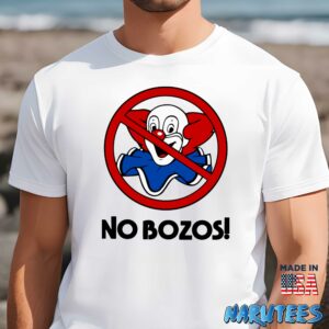 No bozos shirt Men t shirt men white t shirt