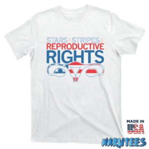 Stars stripes and reproductive rights shirt T shirt white t shirt new