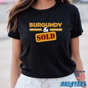 Burgundy And Sold Shirt Women T Shirt women black t shirt