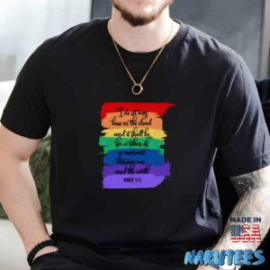 Christian Rainbow shirt Men t shirt men black t shirt