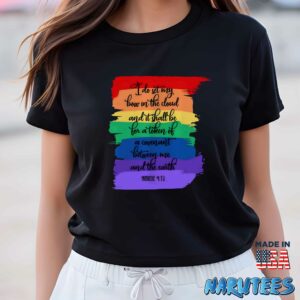 Christian Rainbow shirt Women T Shirt women black t shirt