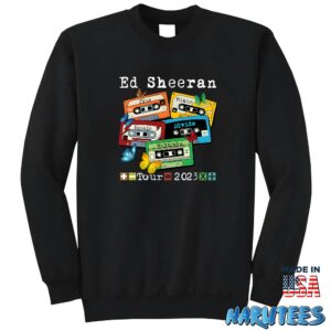 Ed Shee Cassettes 2023 World Tour Shirt Sweatshirt Z65 black sweatshirt