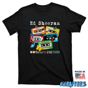 Ed Shee Cassettes 2023 World Tour Shirt T shirt black t shirt new