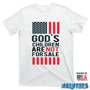 Gods Children Are Not For Sale Shirt T shirt white t shirt new