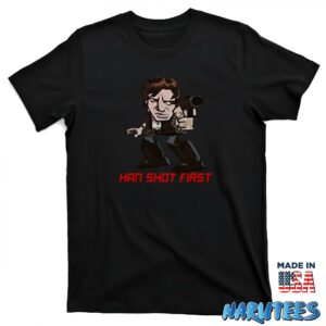 Han shot first shirt T shirt black t shirt new