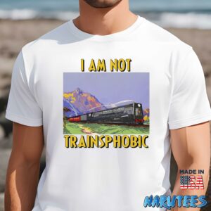 I am not trainsphobic shirt Men t shirt men white t shirt