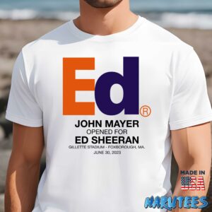 John Mayer Ed Sheeran Shirt Men t shirt men white t shirt