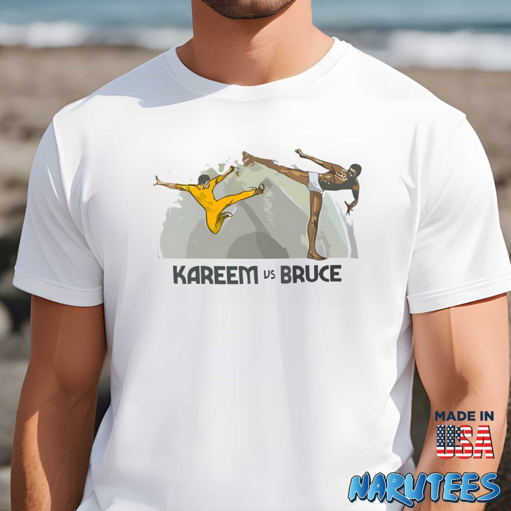 Kareem vs bruce lee Shirt Men t shirt men white t shirt