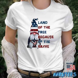 Land Of The Free Because Of The Brave Shirt Women T Shirt women white t shirt