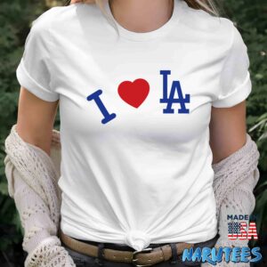 Los Angeles Dodgers × Madhappy I love LA shirt Women T Shirt women white t shirt