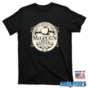 McCockin Cider shirt T shirt black t shirt new