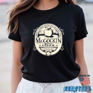 McCockin Cider shirt Women T Shirt women black t shirt