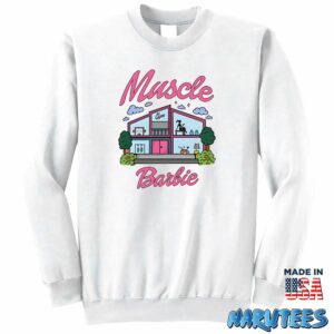 Muscle barbie shirt Sweatshirt Z65 white sweatshirt