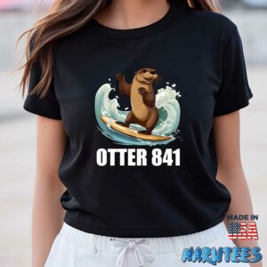 Otter 841 shirt Women T Shirt women black t shirt