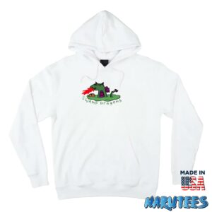 Paint Swamp Dragons shirt Hoodie Z66 white hoodie
