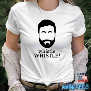 Roy Kent Whistle Whistle Shirt Women T Shirt women white t shirt