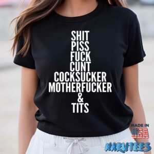 Shit Piss Fuck Cunt Cocksucker Motherfucker And Tits Shirt