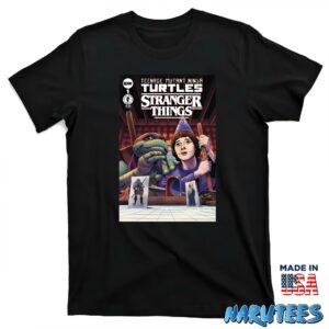 Teenage Mutant Ninja Turtles x Stranger Things Issue Shirt T shirt black t shirt new