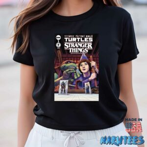 Teenage Mutant Ninja Turtles x Stranger Things Issue Shirt Women T Shirt women black t shirt