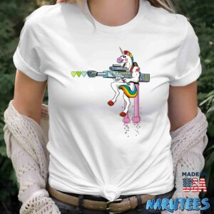 Unicorn Sniper shirt Women T Shirt women white t shirt