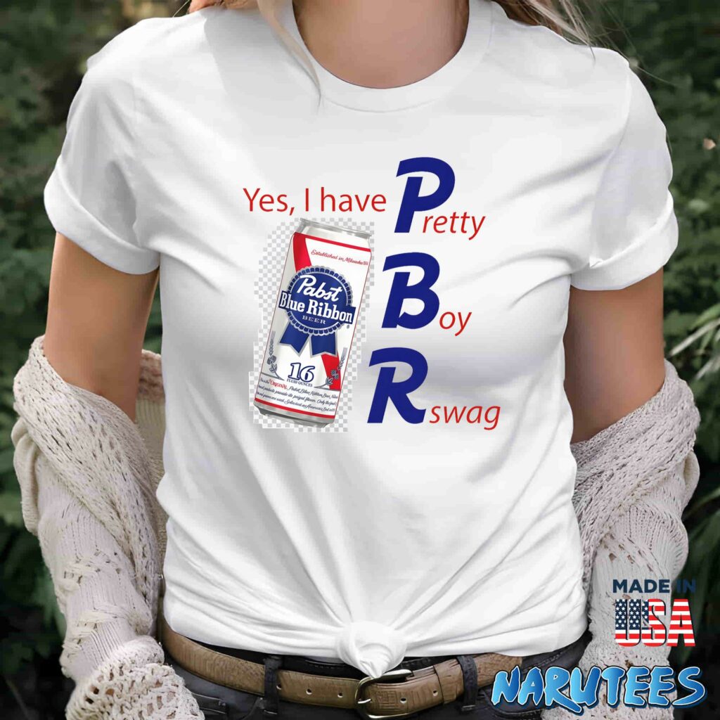 Yes i have PBR Pretty Boy Rswag Shirt Women T Shirt women white t shirt
