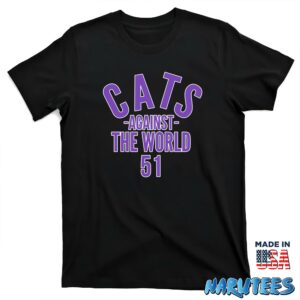 Cats Against The World 51 Shirt T shirt black t shirt new