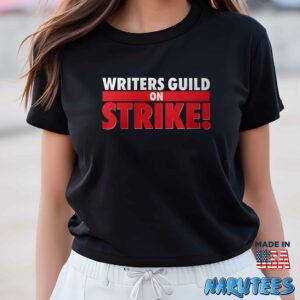 Damien Chazelle Writers Guild On Strike Shirt Women T Shirt women black t shirt