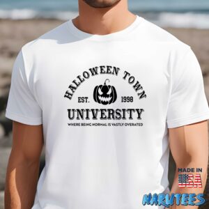 Halloweentown university sweatshirt Men t shirt men white t shirt
