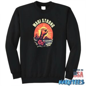 Maui Strong Vintage Shirt Sweatshirt Z65 black sweatshirt