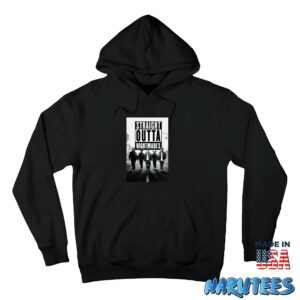 Straight Outta Nightmares Shirt Hoodie Z66 black hoodie