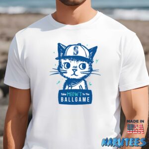 Take Meowt to the Ballgame Shirt Men t shirt men white t shirt