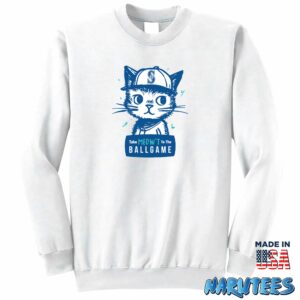 Take Meowt to the Ballgame Shirt Sweatshirt Z65 white sweatshirt