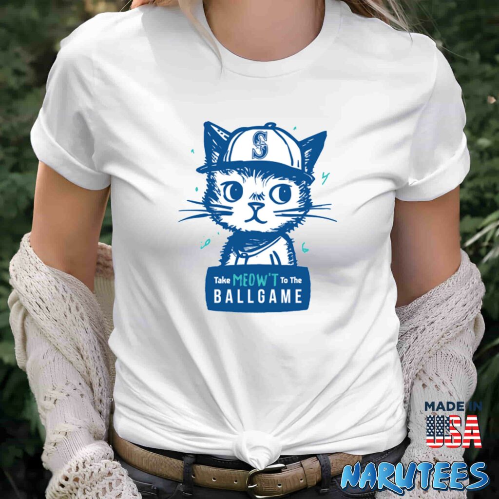Take Meowt to the Ballgame Shirt Women T Shirt women white t shirt