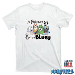 The Nightmare Before Bluey Halloween Shirt T shirt white t shirt new