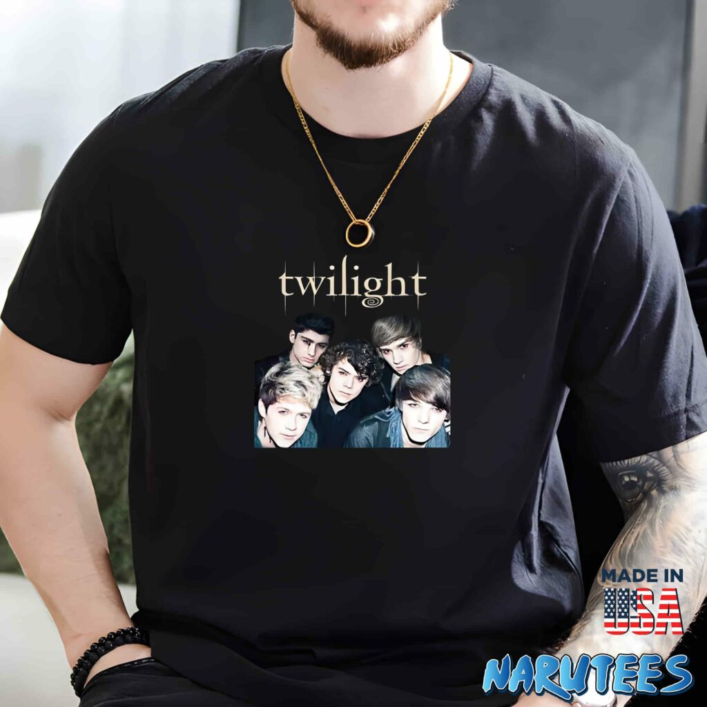 Twilight one direction shirt Men t shirt men black t shirt