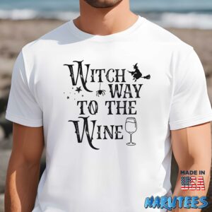 Witch Way To The Wine Shirt Men t shirt men white t shirt