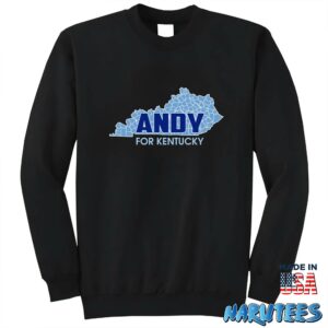 Andy For Kentucky Map Shirt Sweatshirt Z65 black sweatshirt