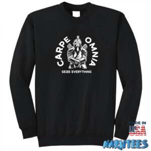 Carpe omnia Seize everything cowboys shirt Sweatshirt Z65 black sweatshirt