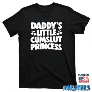 Daddys little cumslut princess shirt T shirt black t shirt new