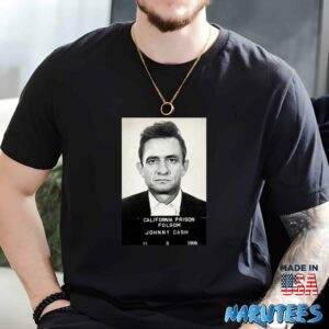 Johnny Cash Mug Shot Shirt