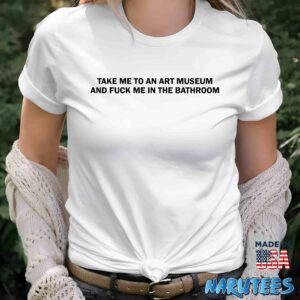 Josh Hutcherson Take Me To An Art Museum And Fuck Me In The Bathroom Shirt Women T Shirt women white t shirt