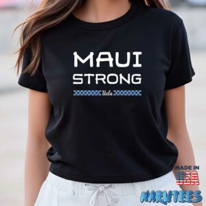 Maui Strong UCLA Shirt Women T Shirt women black t shirt